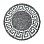 EDRA - 1,20*1,20 - 3301 [Redondo - Cinza]