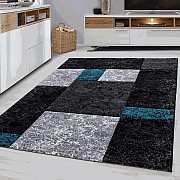 Turquesa, Preto, Cinza
