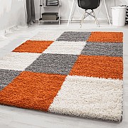 Laranja, Cinza, Branco