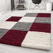 Vermelho, Cinza, Branco