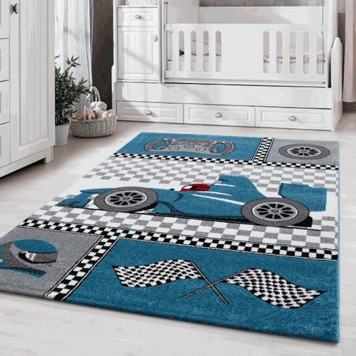 QUIDO - 1,60*2,30 - 460 [Tapete - Blue] 
