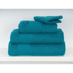 MEL - [Conjunto de (2), (3) ou (6) Toalhas de Banho - Azul Petróleo]