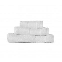 MEL - [Conjunto de (2), (3) ou (6) Toalhas de Banho - Branco]