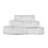 MEL - [Conjunto de (2), (3) ou (6) Toalhas de Banho - Branco]