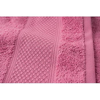 MEL - [Conjunto de (2), (3) ou (6) Toalhas de Banho - Rosa Velho]