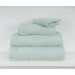 MEL - [Conjunto de (2), (3) ou (6) Toalhas de Banho - Verde Água]