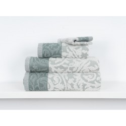 SOJA - [Conjunto de (2), (3) ou (6) Toalhas de Banho - Verde]