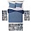 LEXA - 8480 [Conjunto 3 Tapetes de Quarto - Azul]
