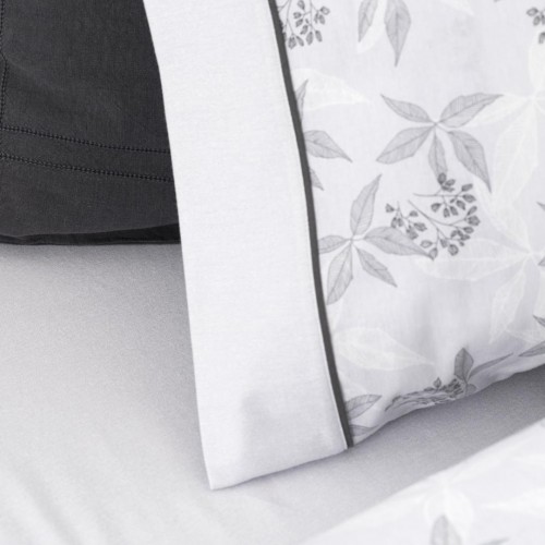 VILAR - [Jogo de Cama Flanela - Cinza] 