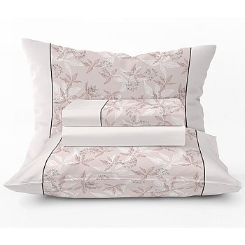 VILAR - [Jogo de Cama Flanela - Rosa]  · 2,80*3,00 metros (+ 2 fronhas) #Casal