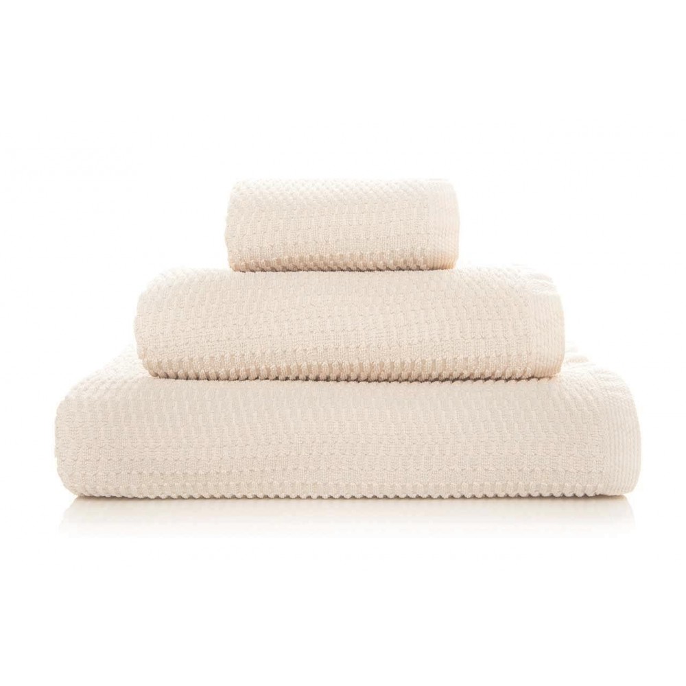 GO VEGAN - [Conjunto de três (3) toalhas de Banho - Natural] 
