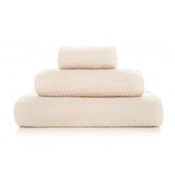 GO VEGAN - [Conjunto de três (3) toalhas de Banho - Natural] 