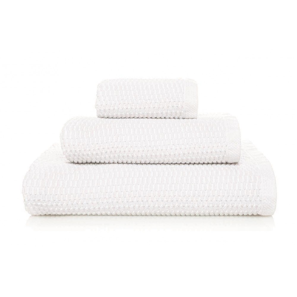 GO VEGAN - [Conjunto de três (3) toalhas de Banho - White] 