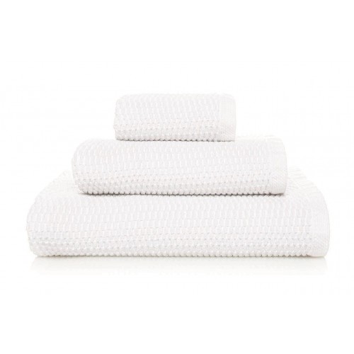 GO VEGAN - [Conjunto de três (3) toalhas de Banho - White] 