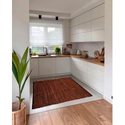 BRIMA - [Tapete Dupla-Face - Castanho]