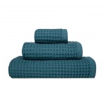 FAVO - [Conjunto de três (3) toalhas de Banho - Deep Baltic] 