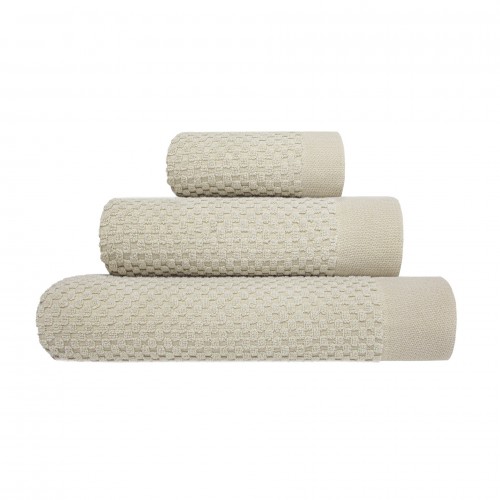 TERRA - [Conjunto de três (3) toalhas de Banho - Soya] 