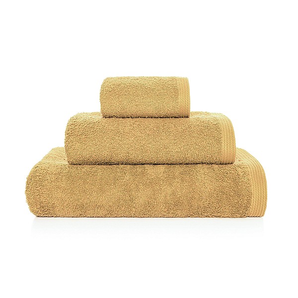 NEW PLUS - [Conjunto de três (3) Toalhas de Banho - Curry]