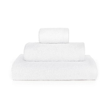 NEW PLUS - [Conjunto de três (3) Toalhas de Banho - Branco]