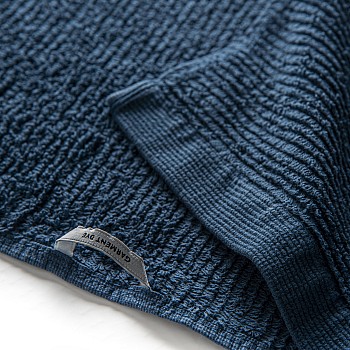 RIBBON - [Conjunto de três (3) Toalhas de Banho - Dark Denim]