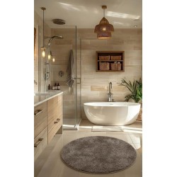 CARVALHO - [Redondo - Cinza Escuro]