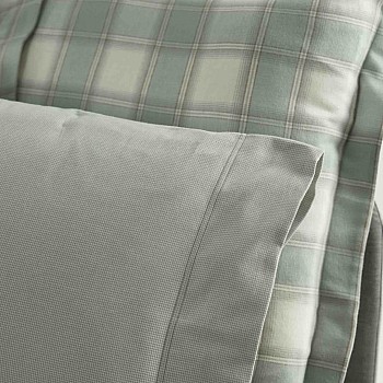 FOJO2 - [Jogo de Cama Flanela - Verde Menta] · 2,80*3,00 metros (+ 2 fronhas) #Casal