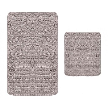 BANHO - 030 [Pack de 2 Tapetes de Banho - Cinza]