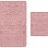 BANHO - 003 [Pack de 2 Tapetes de Banho - Rosa]