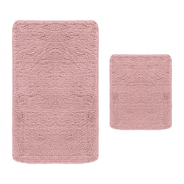 BANHO - 003 [Pack de 2 Tapetes de Banho - Rosa]