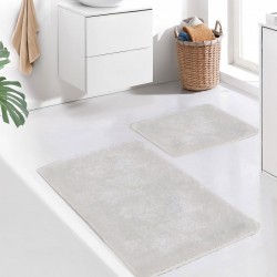 ZEN - 001 [Pack de 2 Tapetes de Banho - Branco]