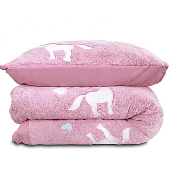 FADA - [Capa Nórdica Polar (Brilha no escuro) Rosa]