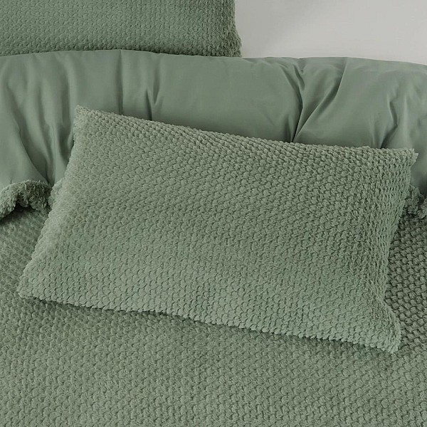 HOLANDA - 1,40*2,20 [Capa Nórdica Teddy - Verde]