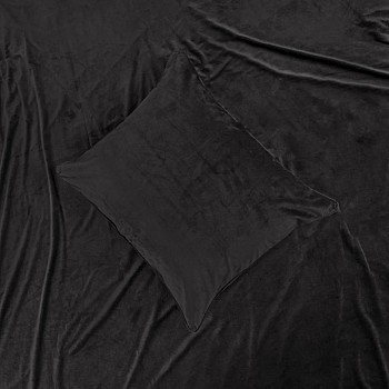 KEVIN - [Capa Nórdica Veludo - Preto]