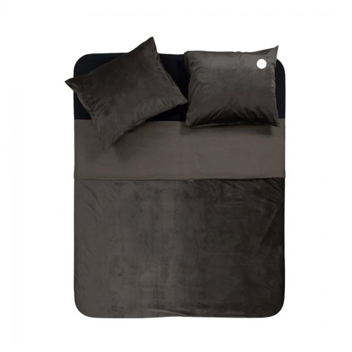 KEVIN - [Capa Nórdica Veludo - Cinza]