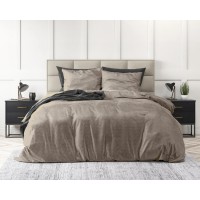 LABIRINTO - [Capa Nórdica Veludo - Taupe]