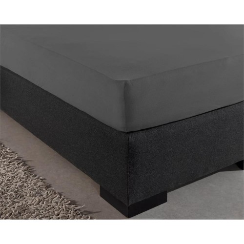 JESSIE - [Lençol Ajustável - Antracite]