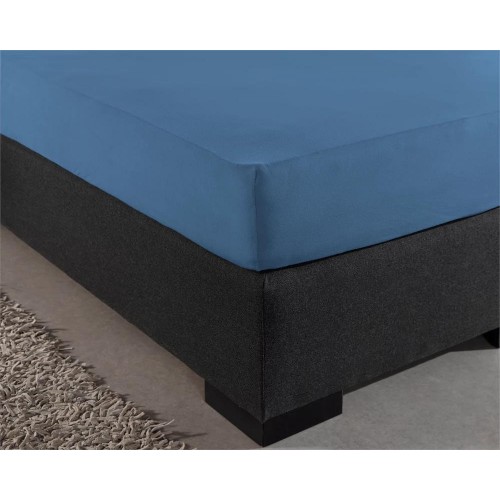 JESSIE - [Lençol Ajustável - Azul]