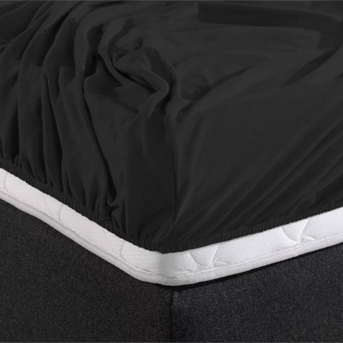 JESSIE - [Lençol Ajustável - Preto]