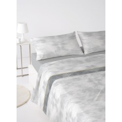 QUINA - [Jogo de Cama - Cinza] 
