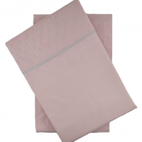 AIRES - [Jogo de Cama Percal c/ 200 FIOS - Rosa]