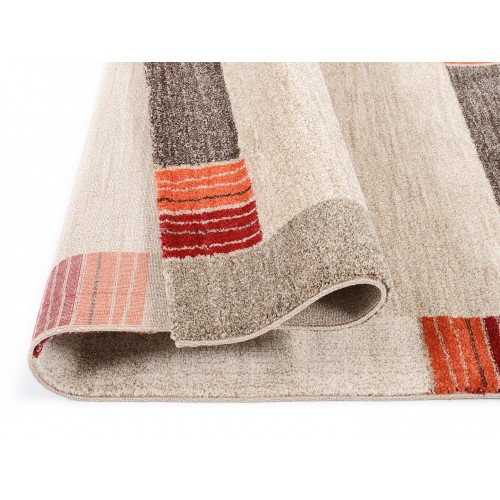 HUNGRIA CAF01 - 676 [Tapete - Bege/Dark brown]