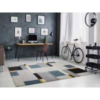 ROMA CAB01 - 677 [Tapete - Grey-mix/Blue]