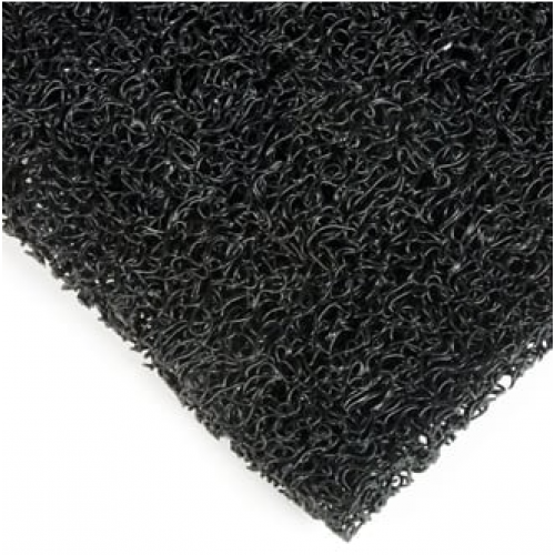 ESPARGUETE - 0,50*1,30 [Tapete de Entrada - Preto]