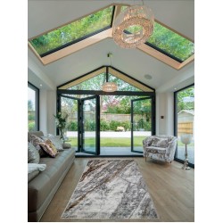 GALIÃO - 682 [Tapete - Cinza/Dourado]