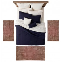 SEGREDO - [Conjunto 3 Tapetes de Quarto - Vison]