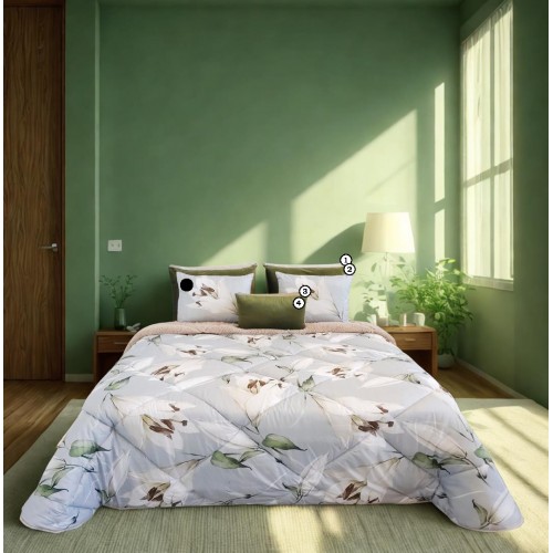 LÍRIOS - [Edredão - Multi-Cor]