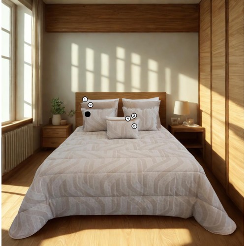 WAVE - [Edredão - Bege]