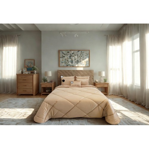 GUMI - [Edredão - Bege]