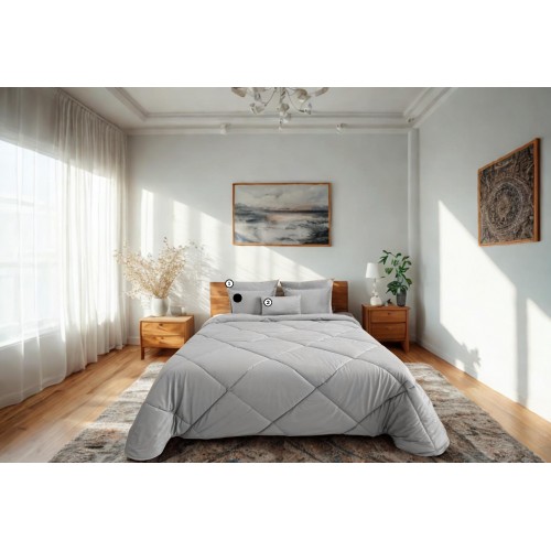 GUMI - [Edredão - Cinza]