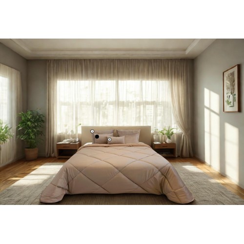 GUMI - [Edredão - Taupe]